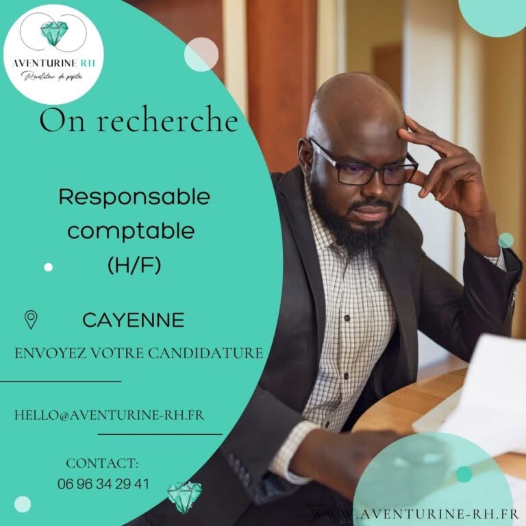 RESPONSABLE COMPTABLE (H/F) A CAYENNE